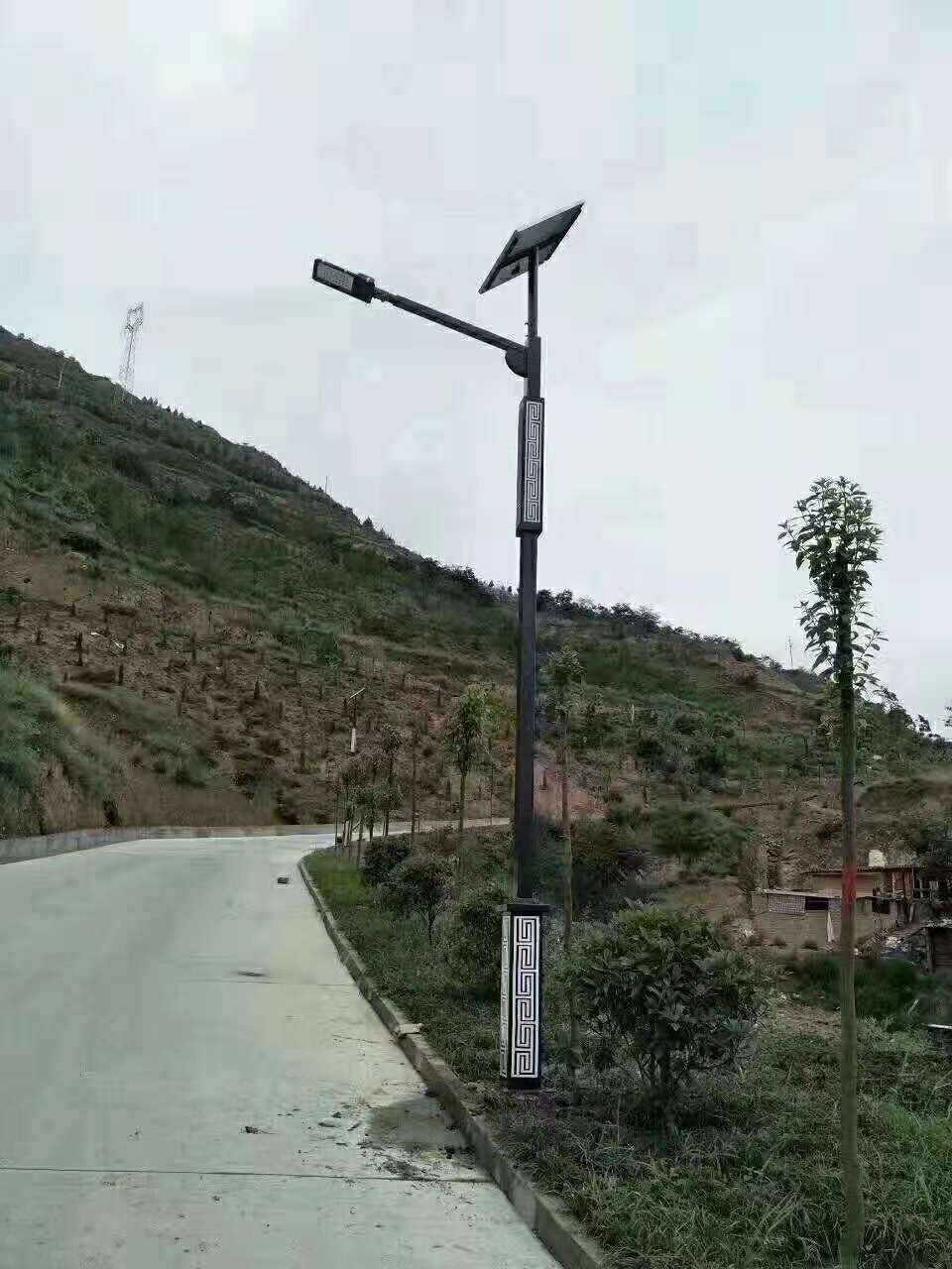 嘉模堂区仿古太阳能路灯